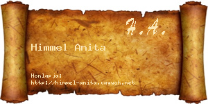 Himmel Anita névjegykártya